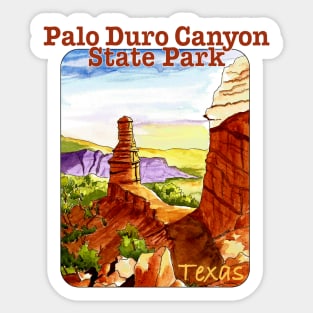 Palo Duro Canyon State Park, Texas Sticker